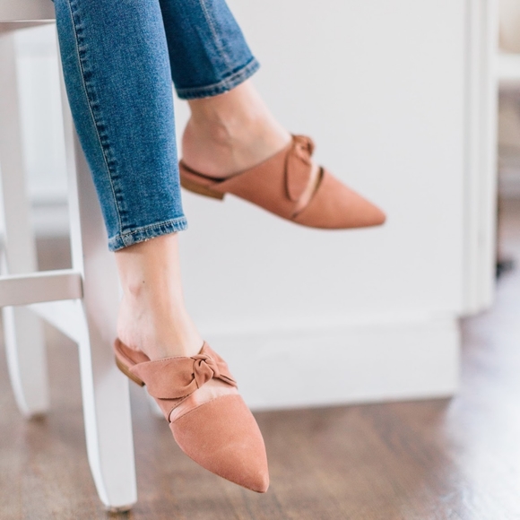 Jeffrey Campbell Textured Blue Mules - Picture 8 of 8